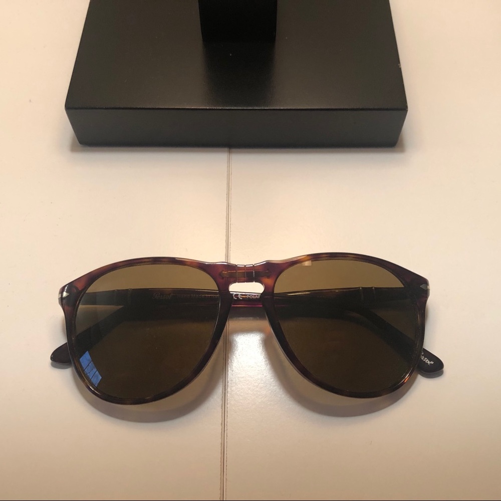 Persol 9649-S 55MM Havana/Brown Polarized